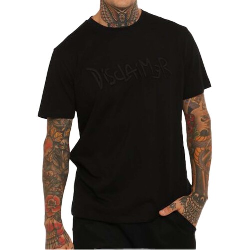 Vêtements Homme T-shirts & Polos Disclaimer Maglia Uomo In Jersey Noir