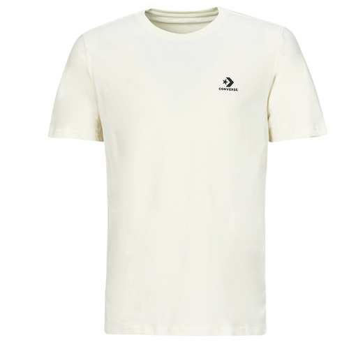 Vêtements T-shirts manches courtes Converse Lemon CHEV TEE EGRET Blanc