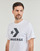 Vêtements T-shirts manches courtes comics Converse STAR CHEVRON TEE WHITE Blanc