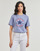 Vêtements T-shirts manches courtes Converse CHUCK PATCH TEE THUNDER DAZE Bleu