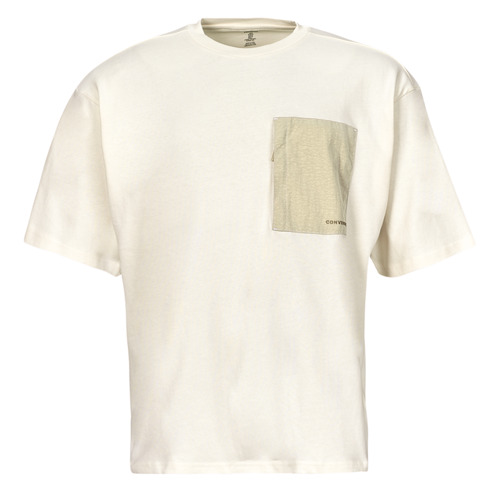 Vêtements Homme T-shirts manches courtes Converse WORDMARK OVERSIZED Chucks TOP TEE EGRET Marron