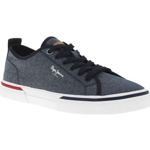 Chaussures Homme Baskets mode Pepe JEANS Cedric 16517CHPE23 Bleu