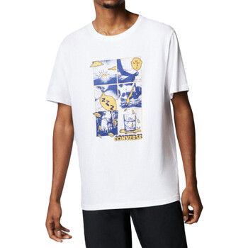 Vêtements Homme T-shirts manches courtes Converse 10023284-A01 Blanc