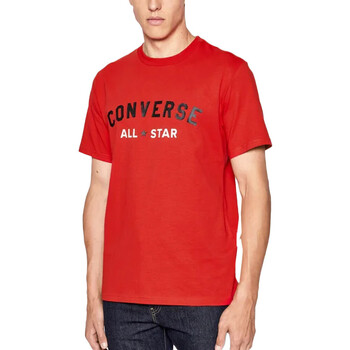 Vêtements Homme T-shirts manches courtes Converse 10023260-A05 Rouge