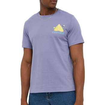 Vêtements Homme T-shirts manches courtes Converse 10023993-A02 Violet