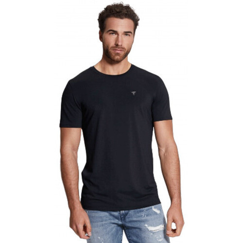 Vêtements Homme Débardeurs / T-shirts adidas sans manche Guess Tee shirt pour homme  M3YI45KB60 noir - XS Noir