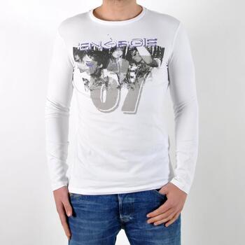 Vêtements Homme T-shirts manches longues Energie 5142 Blanc
