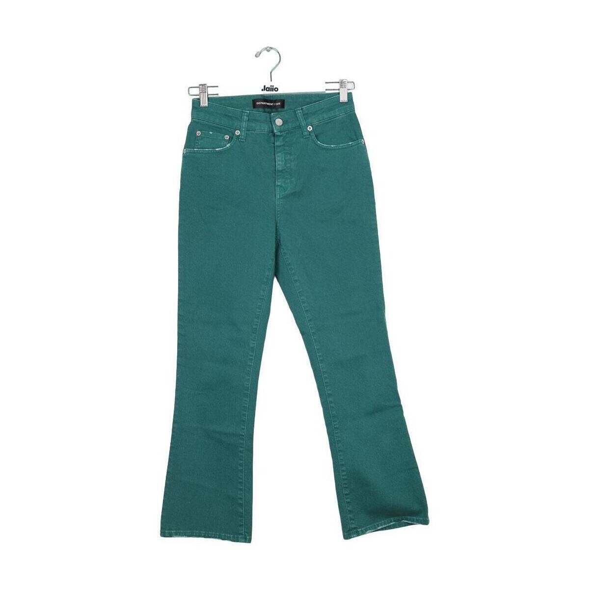 Vêtements Femme Jeans Department Five Jean droit en coton Vert