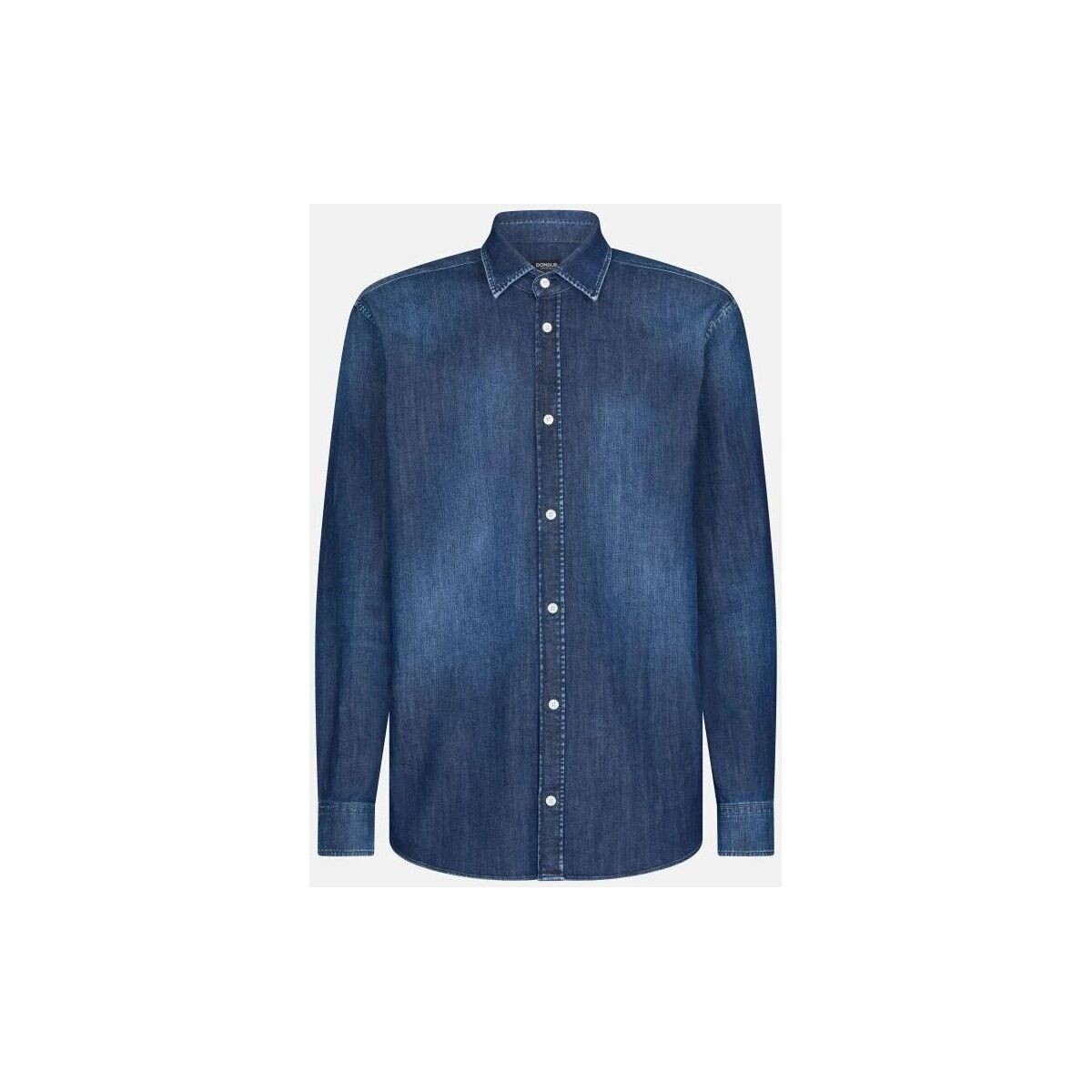 Vêtements Homme Chemises manches longues Dondup UC313R DS0259U-GM9 DU 800 Bleu