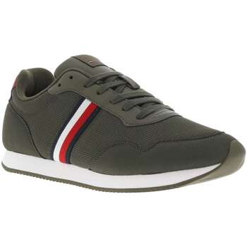 Chaussures Homme Baskets basses Tommy Hilfiger 20059CHAH23 Kaki