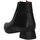 Chaussures Femme Low boots Poème MAL06 Noir