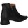Chaussures Femme Low boots Poème MAL06 Bottes et bottines Femme Noir