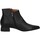 Chaussures Femme Low boots Poème MAL06 Bottes et bottines Femme Noir