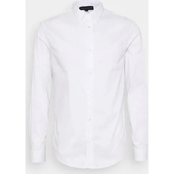 Vêtements Homme Chemises manches longues Emporio Armani  Blanc