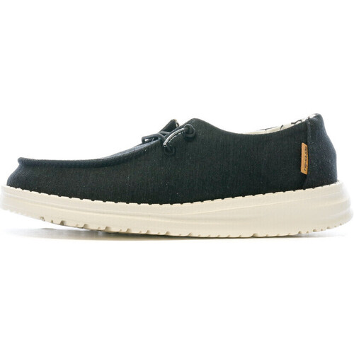 Chaussures Fille Chaussures bateau HEYDUDE HD-13012 Noir
