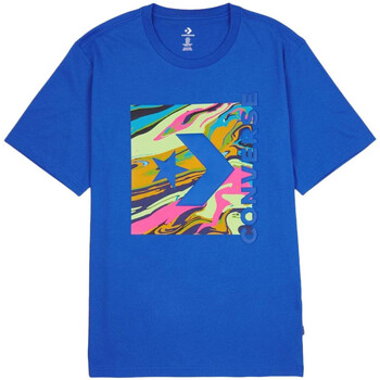 Vêtements Homme T-shirts top manches courtes Converse 10023262-A03 Bleu