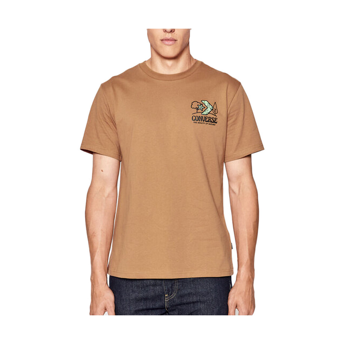 Vêtements Homme T-shirts & Polos Converse 10023269-A04 Marron