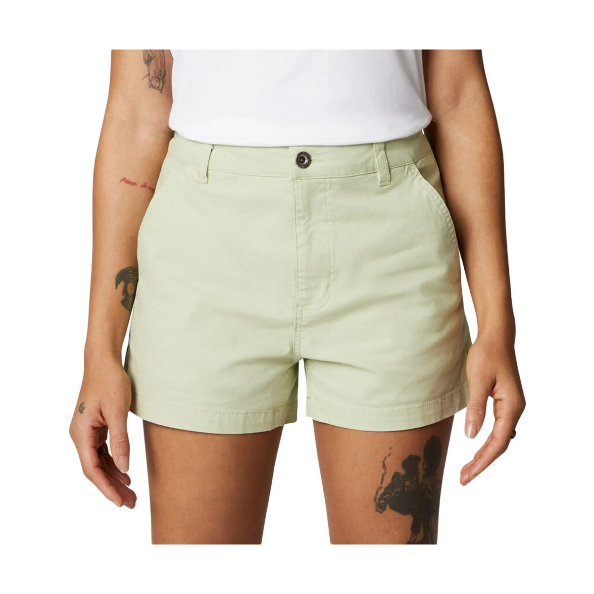 Vêtements Femme Shorts / Bermudas Converse 10021475-A06 Vert