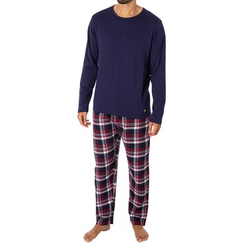 pyjamas / chemises de nuit lyle & scott  ensemble pyjama manches longues quentin 