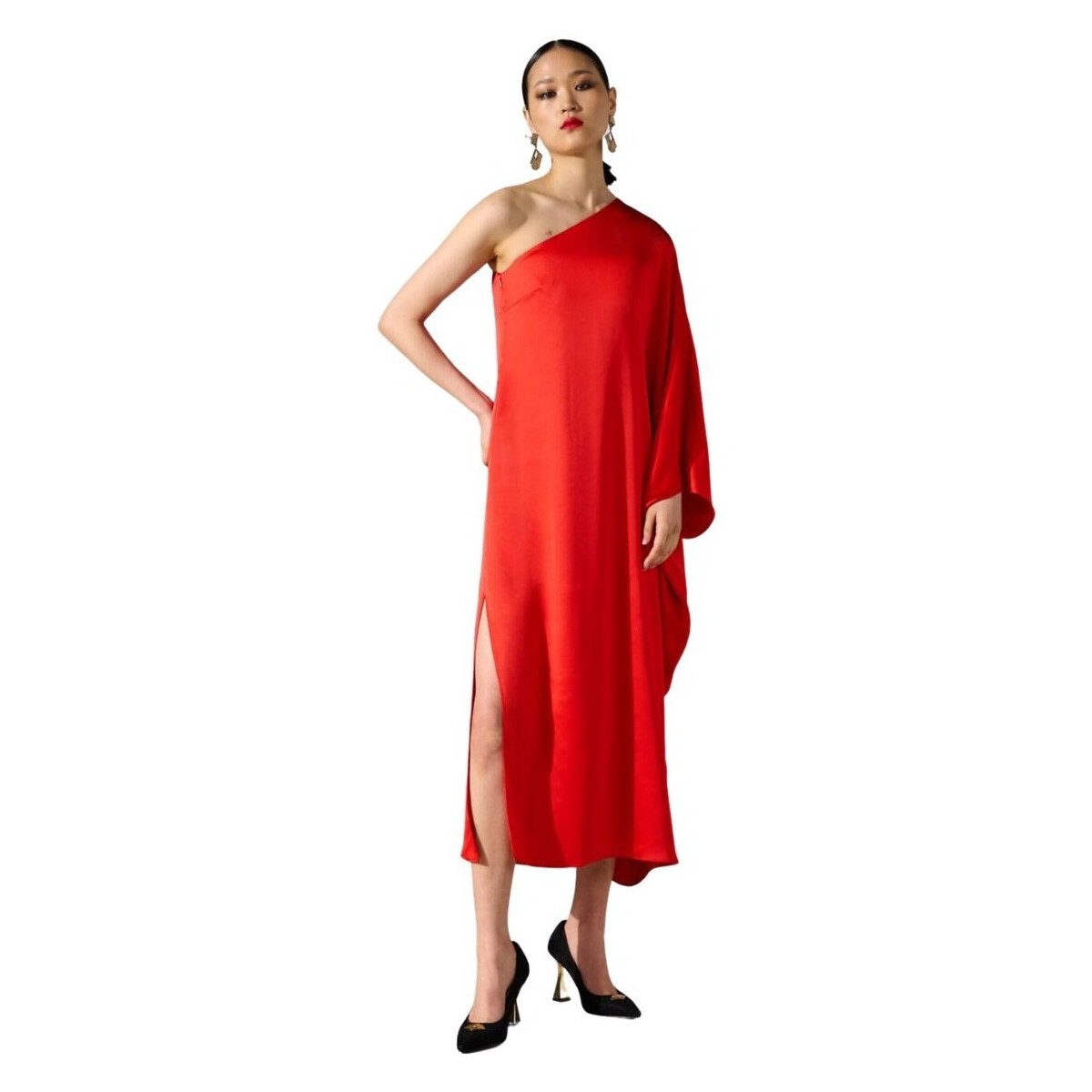 Vêtements Femme Robes longues Karl Lagerfeld  Rouge