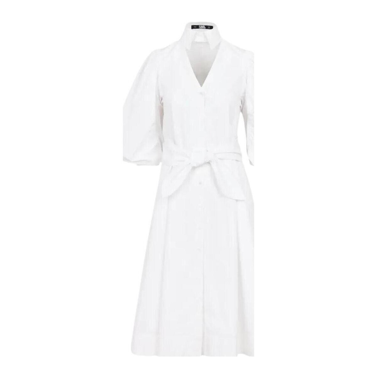 Vêtements Femme Robes courtes Karl Lagerfeld  Blanc