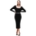 Vêtements Femme Robes longues Karl Lagerfeld  Noir