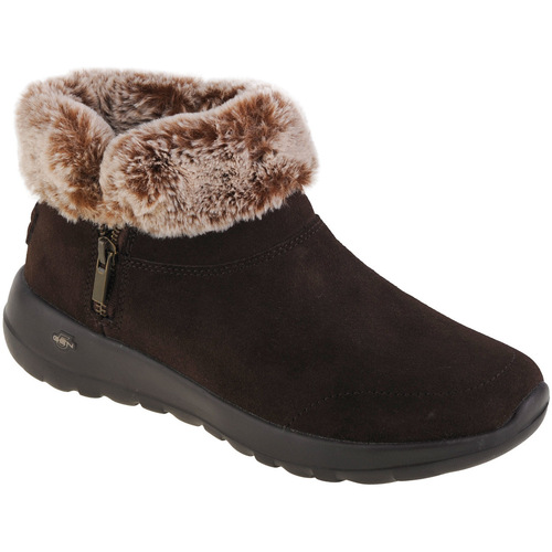 Chaussures Femme Boots Skechers On The Go Joy-Savvy Marron