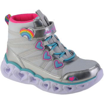 Chaussures Fille Boots Skechers Sweetheart Lights - Sweet Styling Argenté