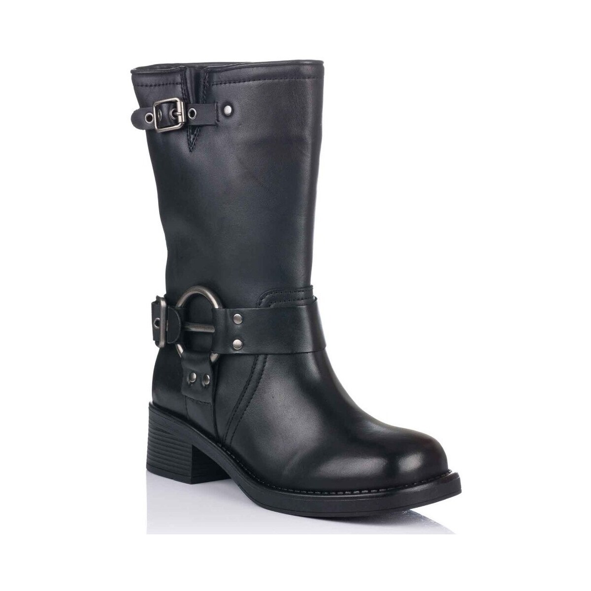 Chaussures Femme Slip-on Boots Lol 7176 Noir