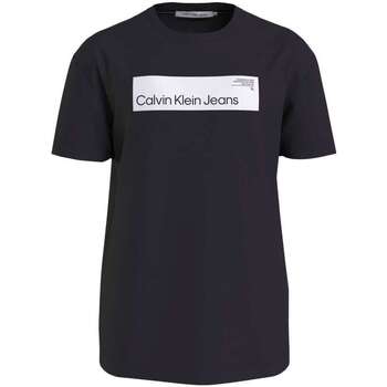Vêtements Homme T-shirts manches courtes Calvin Klein Jeans 153240VTAH23 Noir