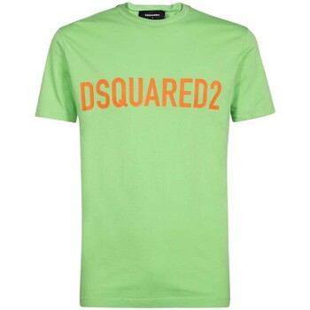 Vêtements Homme T-shirts manches courtes Dsquared  Vert