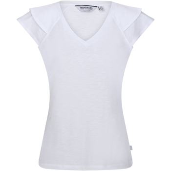 Vêtements Femme T-shirts manches longues Regatta Ferra Blanc