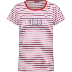 Vêtements Femme T-shirts manches longues Regatta Odalis II Hello Summer Rouge
