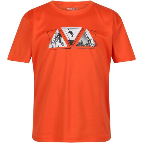 Vêtements Enfant T-shirts manches courtes Regatta RG9038 Orange