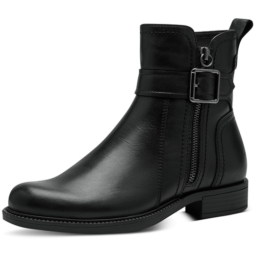 Chaussures Femme media Boots Tamaris media Boots zip 25045-41-BOTTES Noir