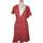 Vêtements Femme Robes courtes Zapa robe courte  34 - T0 - XS Rouge Rouge