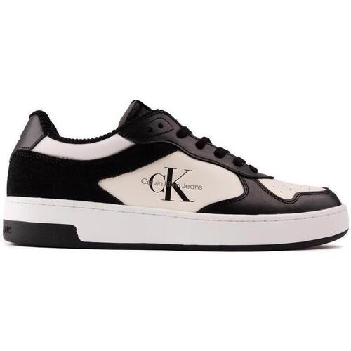 Chaussures Homme Baskets mode Calvin Klein Jeans gradient-effect logo track pants Grau Cour Blanc