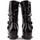 Chaussures Femme Boots Marco Tozzi Ruched Western Bottes Mi-Molles Noir