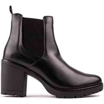 Chaussures Femme Bottines Marco Tozzi Twin Gusset Des Bottes Noir