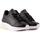 Chaussures Femme Baskets mode K60K608072 Calvin klein jeans treasure tee Wedge Baskets Style Course Noir
