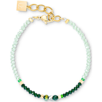 Montres & Bijoux Femme Bracelets Coeur De Lion Bracelet  Amulette Glamorous vert Jaune