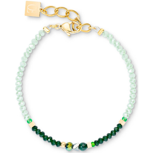 La Bottine Souri Femme Bracelets Coeur De Lion Bracelet  Amulette Glamorous vert Jaune