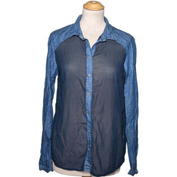 Vêtements Femme Chemises / Chemisiers Pimkie chemise  38 - T2 - M Bleu Bleu