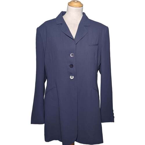 Vêtements Femme Vestes / Blazers 1.2.3 blazer  44 - T5 - Xl/XXL Bleu Bleu