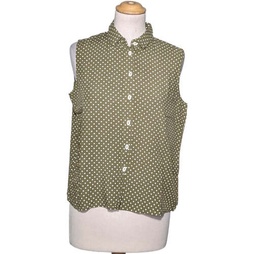 Vêtements Femme Chemises / Chemisiers Mango chemise  36 - T1 - S Vert Vert