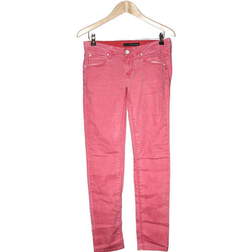 Vêtements Femme Pantalons T-Shirt Calvin Klein Jeans 36 - T1 - S Rose