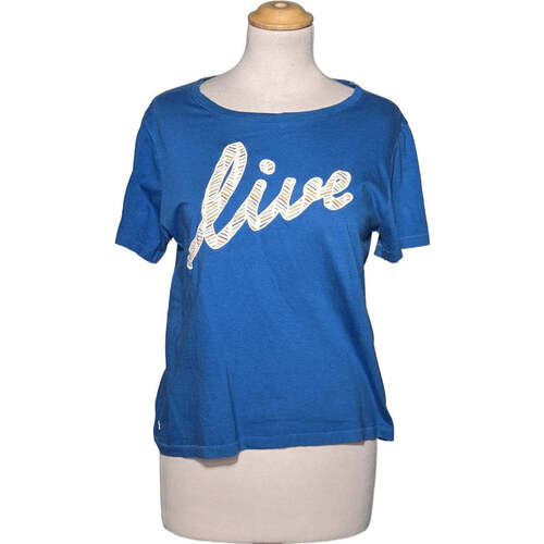 Vêtements Femme T-shirts & Polos Lacoste top manches courtes  38 - T2 - M Bleu Bleu
