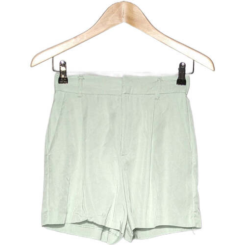 Vêtements Femme Shorts / Bermudas Zara short  34 - T0 - XS Vert Vert