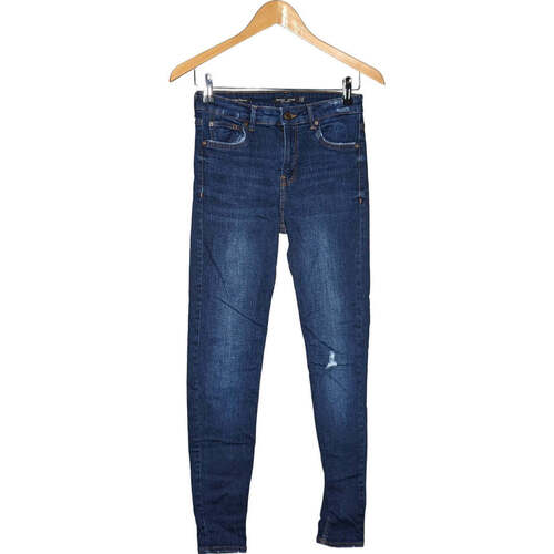 Vêtements Femme Jeans Bershka jean slim femme  36 - T1 - S Bleu Bleu