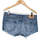 Vêtements Femme Shorts / Bermudas Zara short  40 - T3 - L Bleu Bleu